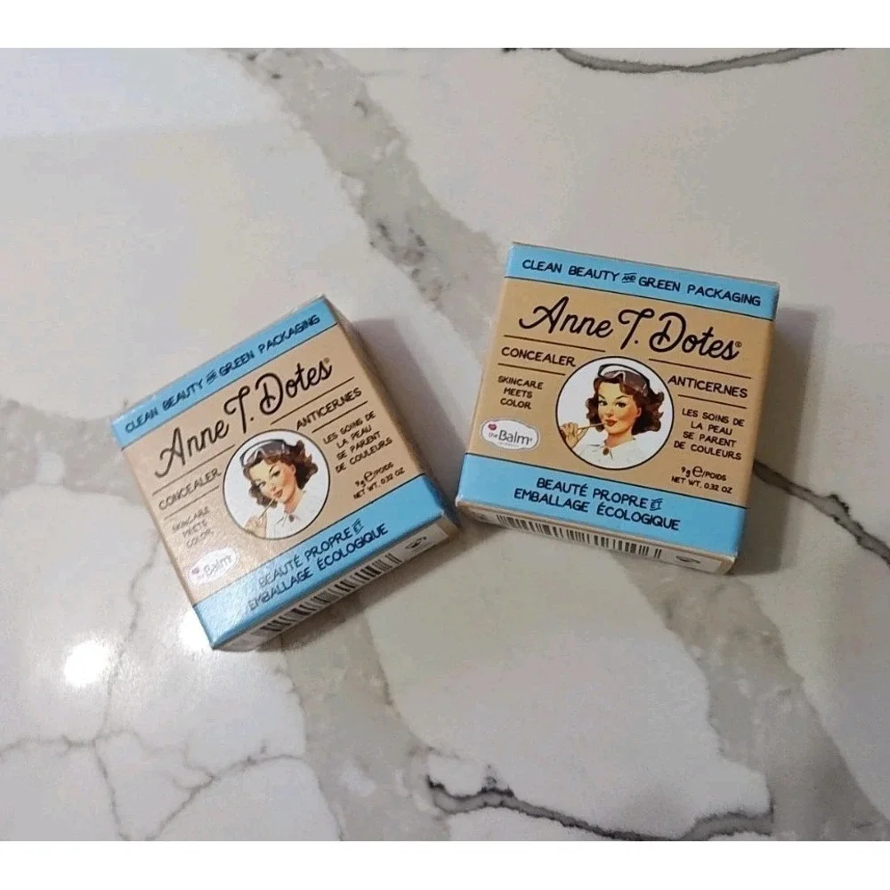 theBalm Cosmetics Anne‎ T. Dotes Concealer Shade 26 x 2 Clean Beauty Organic